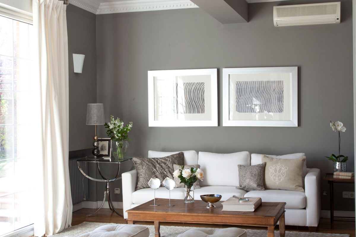 Pared alisada tras reformas de paredes Cunit en vivienda antigua